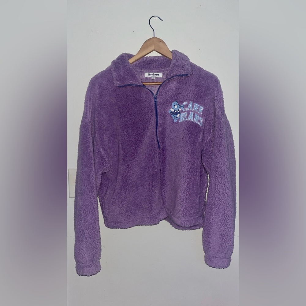 Purple Care Bears Quarter-Zip